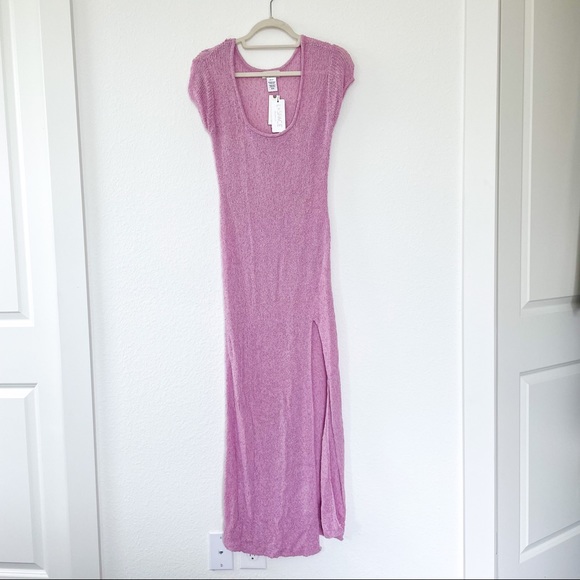 Anthropologie L Space Lilac Cover-Up Maxi Dress - Picture 4 of 7